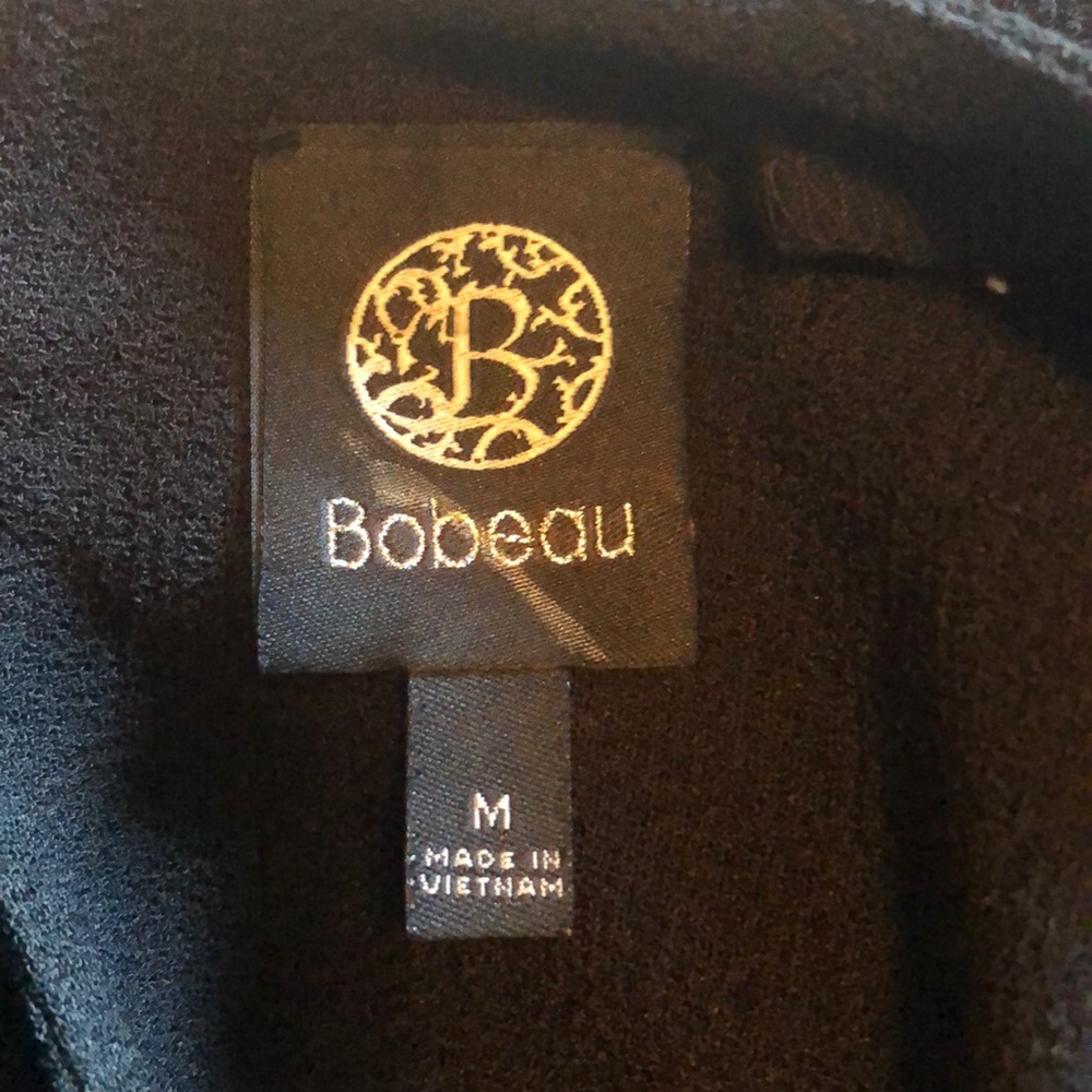 2/$20 Bobeau Black Short Sleeve Dress - Picture 6 of 8